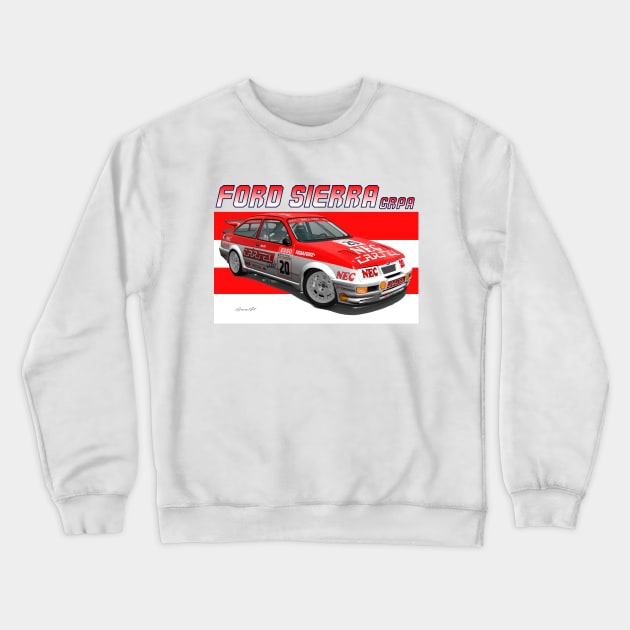 GrA Ford Sierra RS Cosworth Crewneck Sweatshirt by PjesusArt